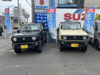 ジムニーはマニュアル車&オートマ車どちらもご試乗できちゃいます♪